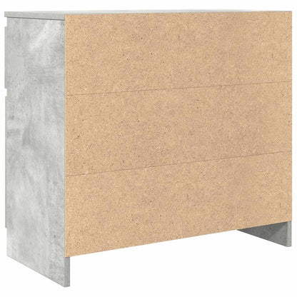 Dressoir met lade 71x35x65 cm spaanplaat betongrijs