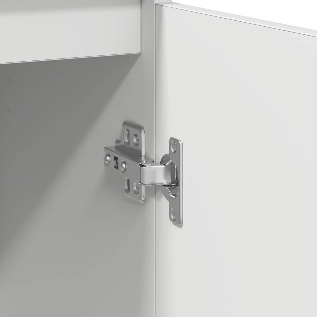 Dressoir 29,5x34x76 cm spaanplaat wit