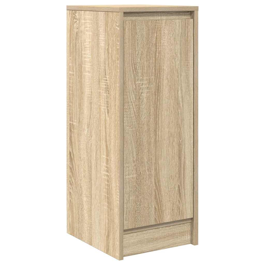 Dressoir 29,5x34x76 cm bewerkt hout sonoma eikenkleurig