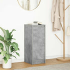 Sideboard 29.5x34x76 cm engineered wood concrete gray