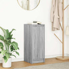 Sideboard 29.5x34x76 cm engineered wood grey Sonoma oak look
