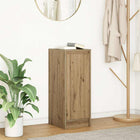 Sideboard 29.5x34x76 cm treated wood artisanal oak color
