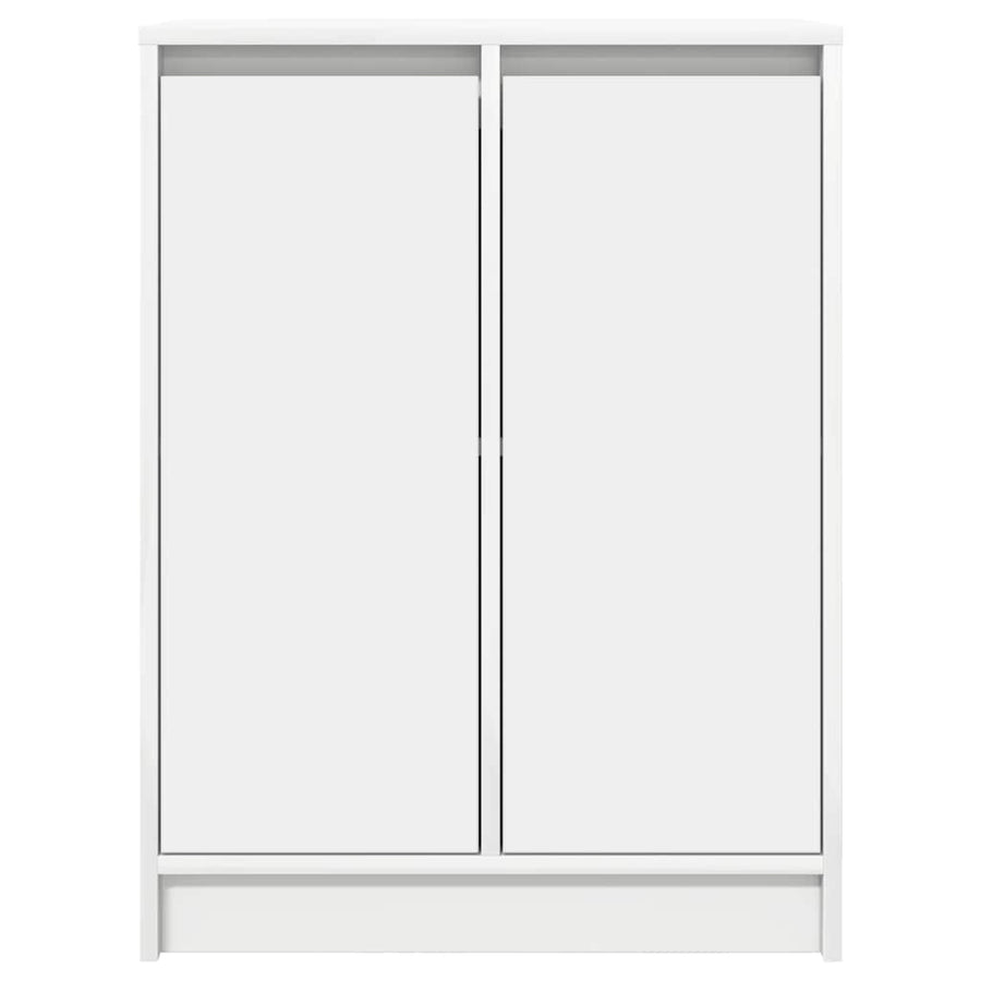 Dressoir 57x34x76 cm bewerkt hout wit