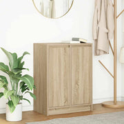 Dressoir 57x34x76 cm bewerkt hout sonoma eiken