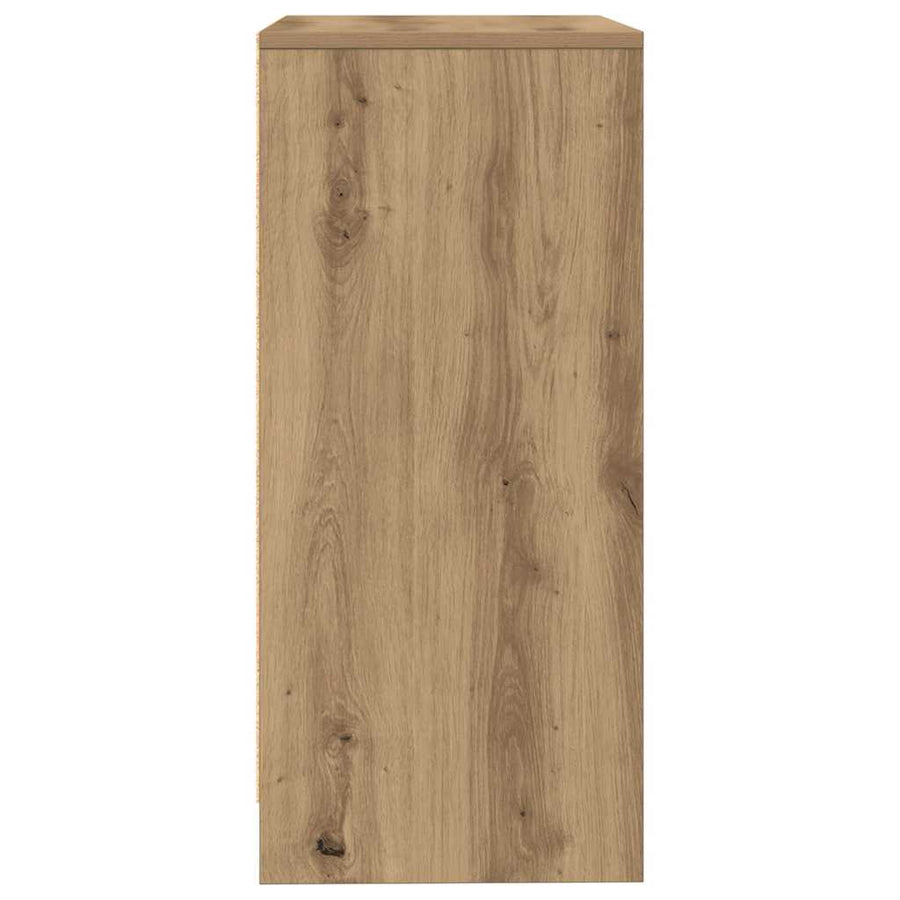 Dressoir ambachtelijk spaanplaat hout ambachtelijk 57x34x76 cm