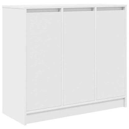 Dressoir 85x34x76 cm bewerkt hout wit