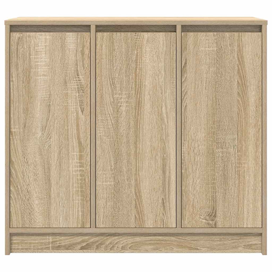 Dressoir 85x34x76 cm spaanplaat Sonoma eikenkleurig