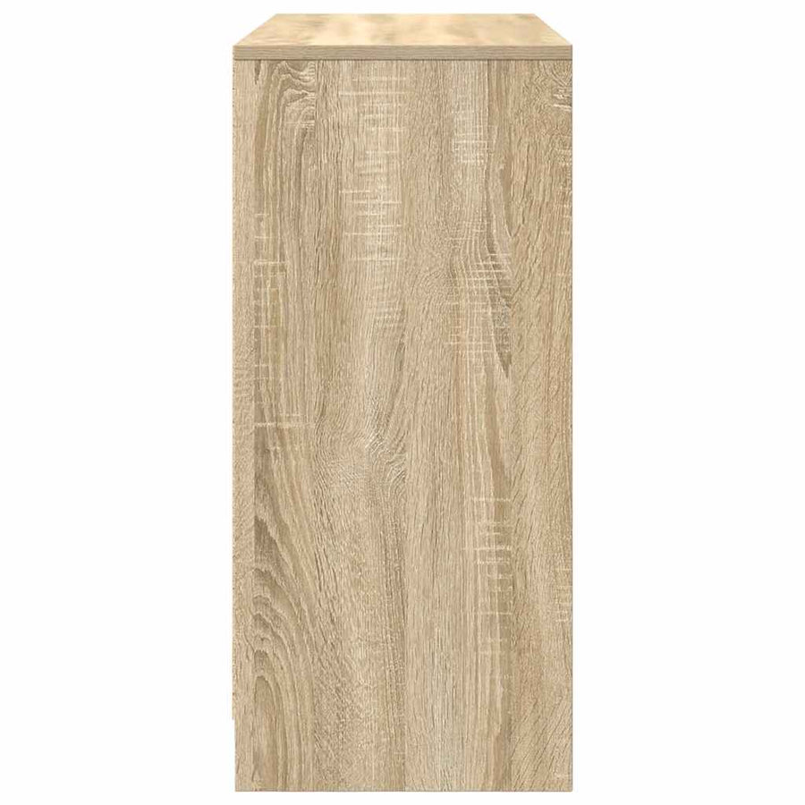 Dressoir 85x34x76 cm spaanplaat Sonoma eikenkleurig