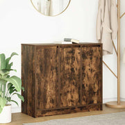Dressoir 85x34x76 cm bewerkt hout gerookt eiken