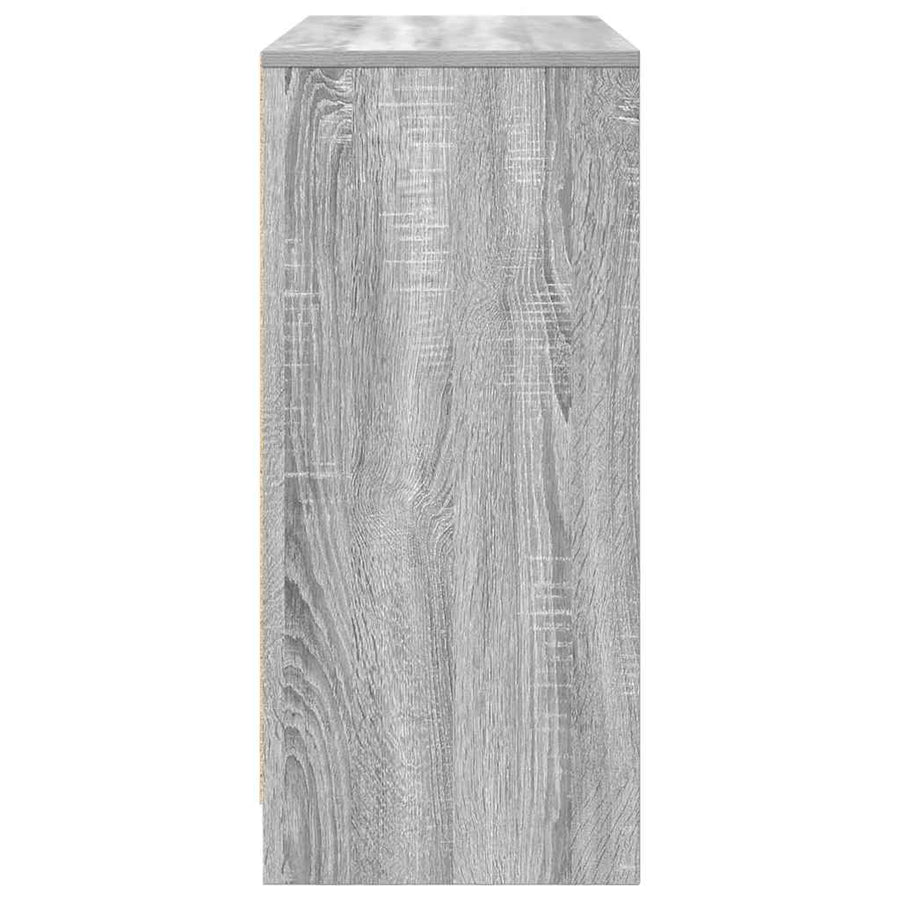 Dressoir 85x34x76 cm spaanplaat grijs sonoma