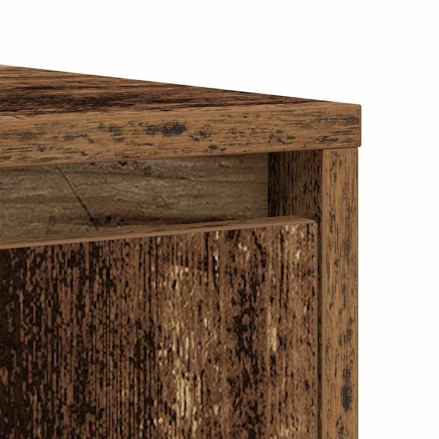 Dressoir 85x34x76 cm spaanplaat oud hout