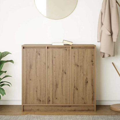Dressoir ambachtelijk spaanplaat hout ambachtelijk 85x34x76 cm