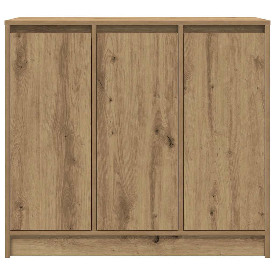 Dressoir ambachtelijk spaanplaat hout ambachtelijk 85x34x76 cm