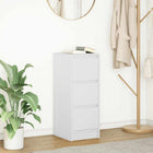 Dressoir 29,5x34x76 cm spaanplaat wit