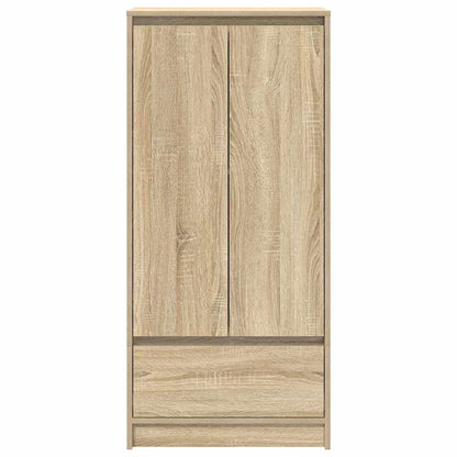 Kast met lade 55,5x34x119,5 cm spaanplaat sonoma eikenkleurig