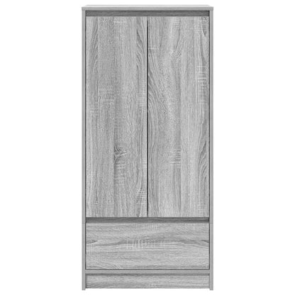 Kast met lade 55,5x34x119,5 cm spaanplaat grijs Sonoma