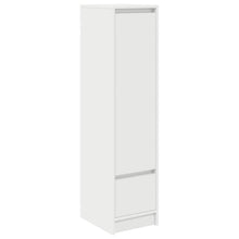 Highboard 29,5x34x119,5 cm spaanplaat wit