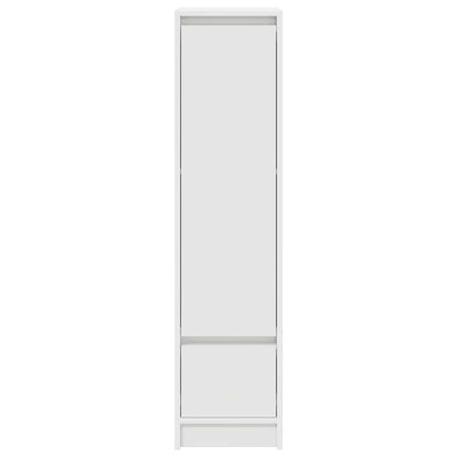 Highboard 29,5x34x119,5 cm spaanplaat wit