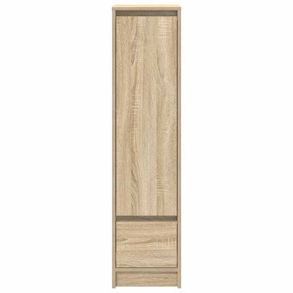 Highboard 29,5x34x119,5 cm spaanplaat sonoma eikenkleurig
