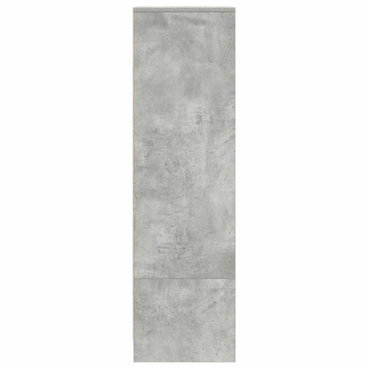 Highboard 29,5x34x119,5 cm spaanplaat betongrijs