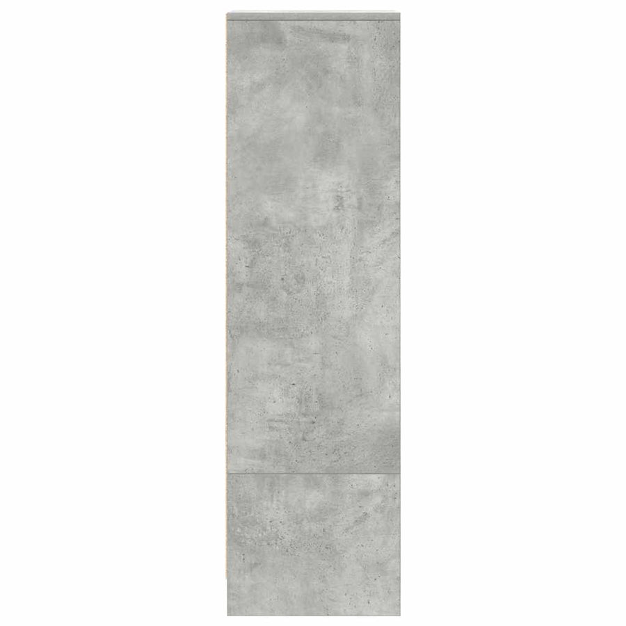 Highboard 29,5x34x119,5 cm spaanplaat betongrijs