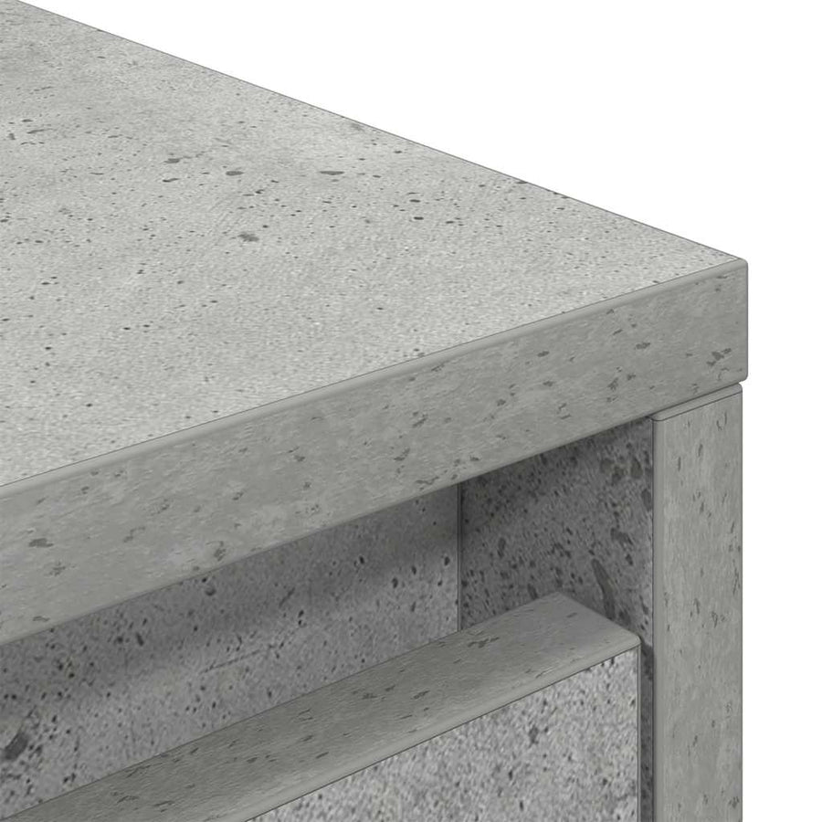 Highboard 29,5x34x119,5 cm spaanplaat betongrijs
