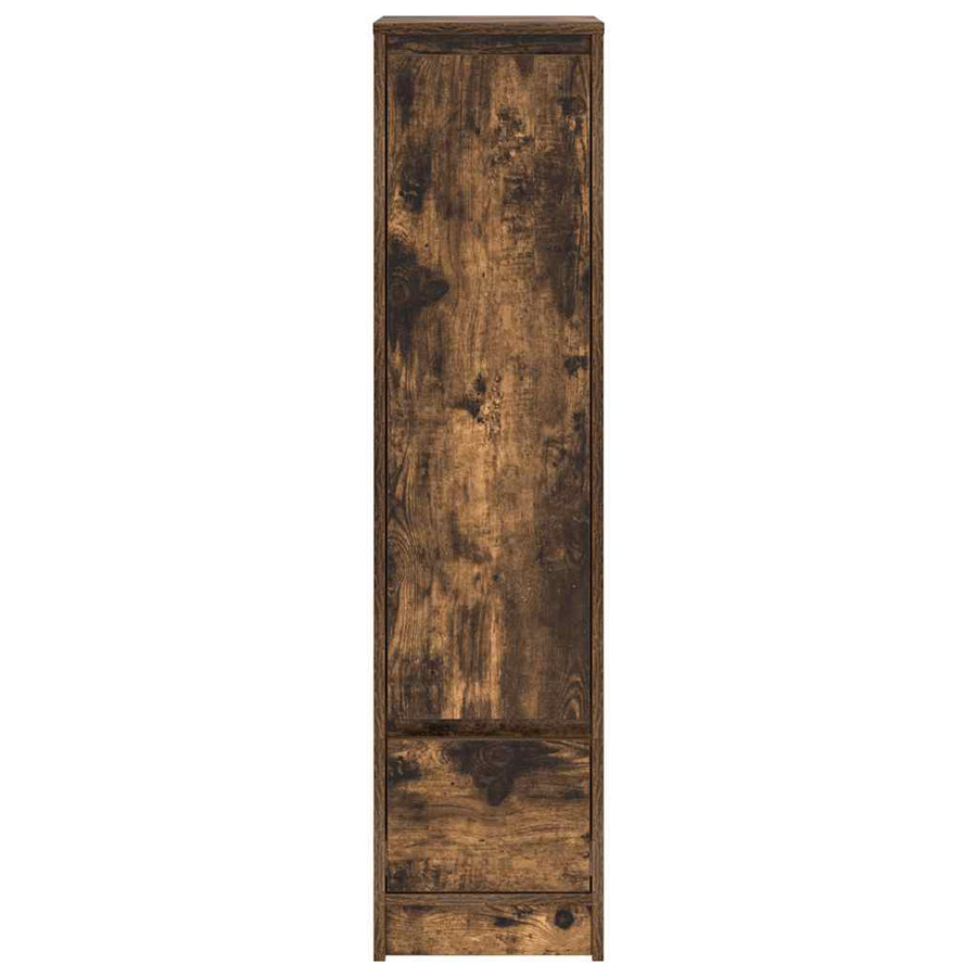 Highboard 29,5x34x119,5 cm spaanplaat gerookt eikenkleurig