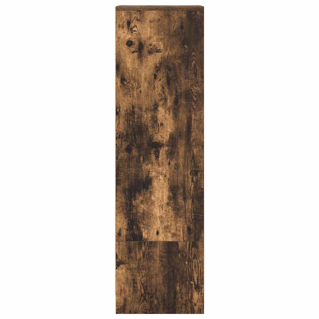 Highboard 29,5x34x119,5 cm spaanplaat gerookt eikenkleurig