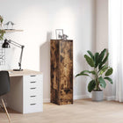 Highboard 29.5x34x119.5 cm particle board smoked oak colour