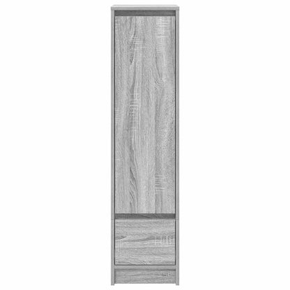 Highboard 29,5x34x119,5 cm spaanplaat grijs sonoma