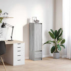 Highboard 29.5x34x119.5 cm particle board grey Sonoma