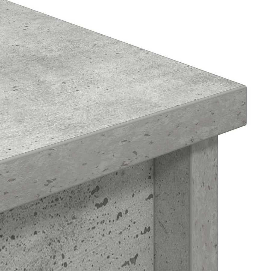 Highboard 37,5x35x180 cm spaanplaat betongrijs
