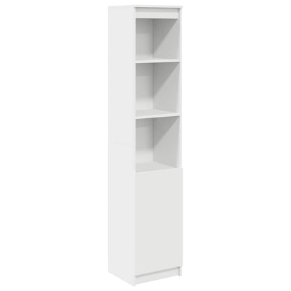 Hoge kast 37,5x35x180 cm spaanplaat wit