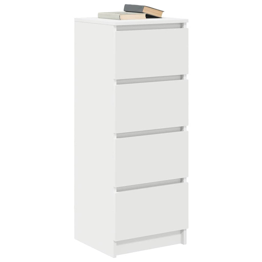 Dressoir 37,5x35x99 cm spaanplaat wit