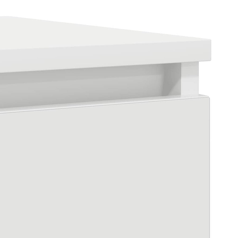 Dressoir 37,5x35x99 cm spaanplaat wit