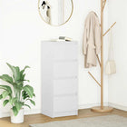 Dressoir 37,5x35x99 cm spaanplaat wit
