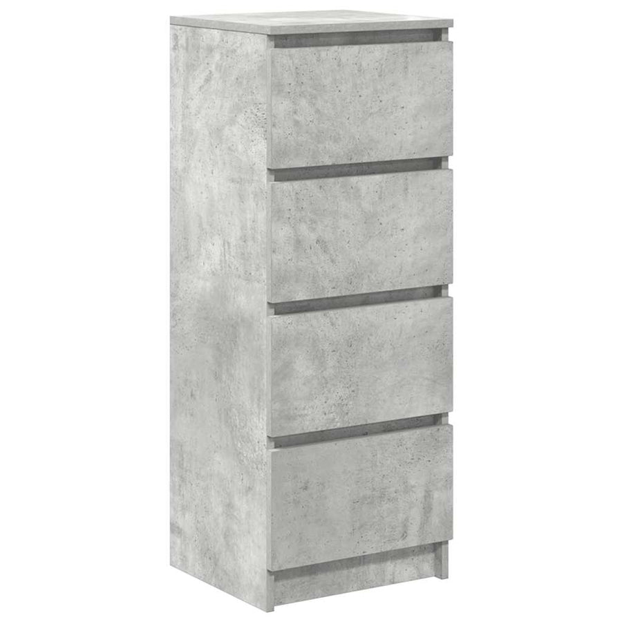 Dressoir 37,5x35x99 cm spaanplaat betongrijs