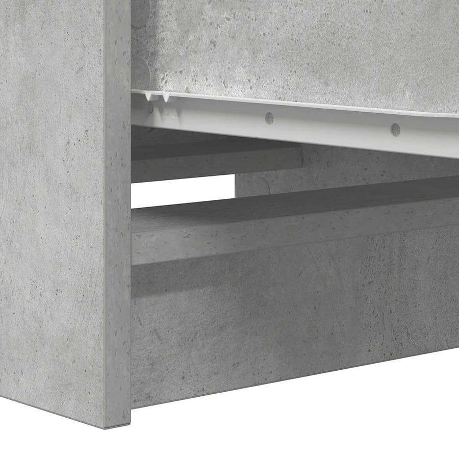 Dressoir 37,5x35x99 cm spaanplaat betongrijs