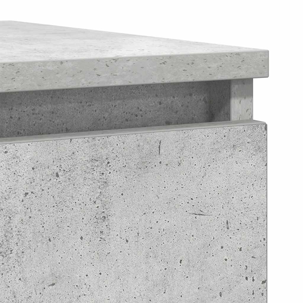 Dressoir 37,5x35x99 cm spaanplaat betongrijs
