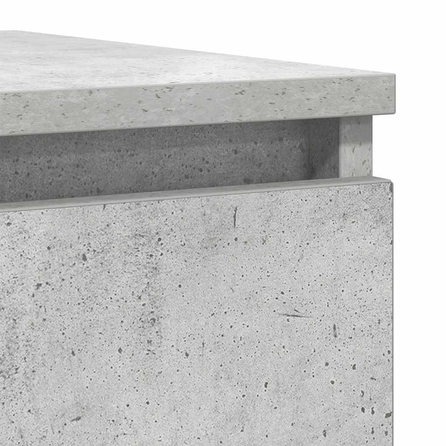 Dressoir 37,5x35x99 cm spaanplaat betongrijs