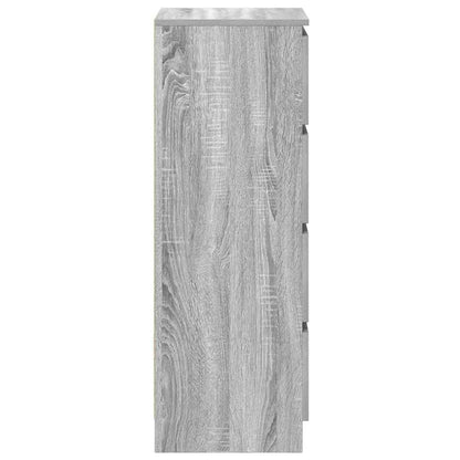 Dressoir 37,5X35X99 Cm Spaanplaat Grijs sonoma
