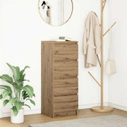 Dressoir 37,5x35x99 cm spaanplaat eikenkleurig
