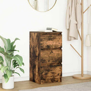 Dressoir 37,5x35x76 cm bewerkt hout gerookt eiken