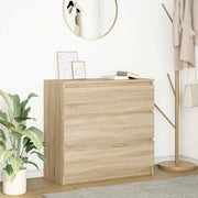 Dressoir 80x35x76 cm spaanplaat sonoma eiken