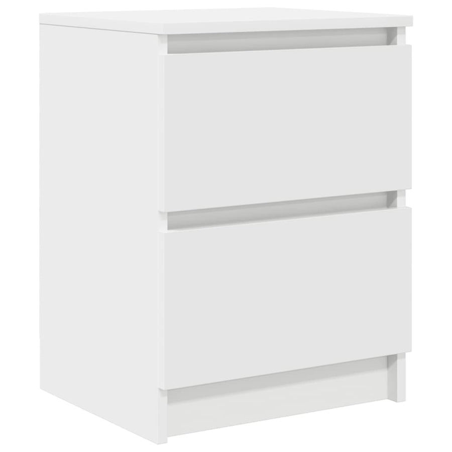 Tv-meubel 40x35x54 cm spaanplaat wit
