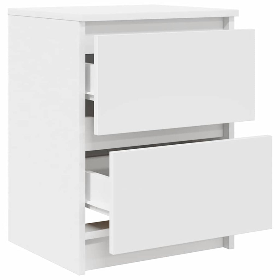 Tv-meubel 40x35x54 cm spaanplaat wit