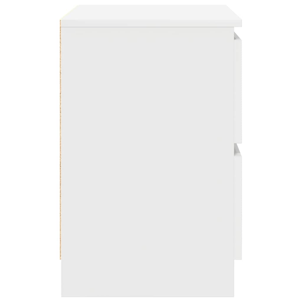 Tv-meubel 40x35x54 cm spaanplaat wit