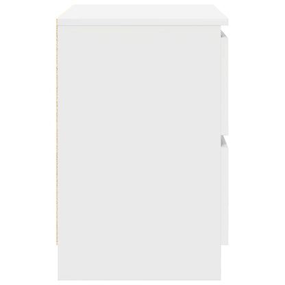 Tv-meubel 40x35x54 cm spaanplaat wit