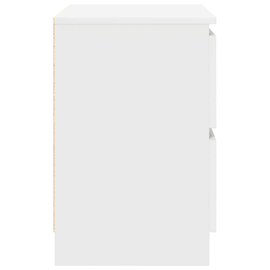 Tv-meubel 40x35x54 cm spaanplaat wit