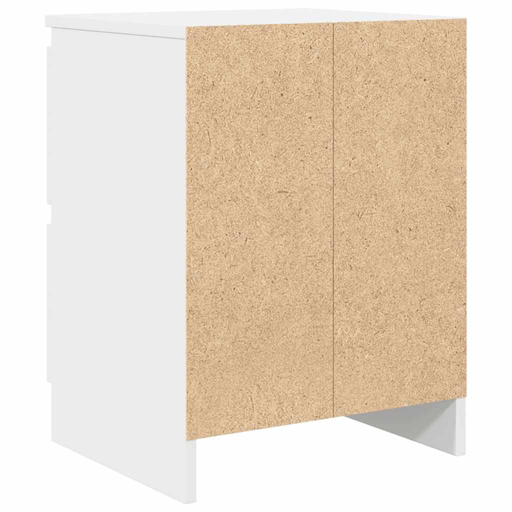 Tv-meubel 40x35x54 cm spaanplaat wit